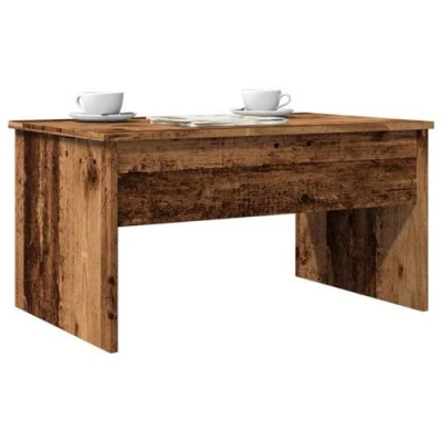 Image de vidaXL Table basse vieux bois 80x50,5x41,5 cm d&#039;ingénierie856930