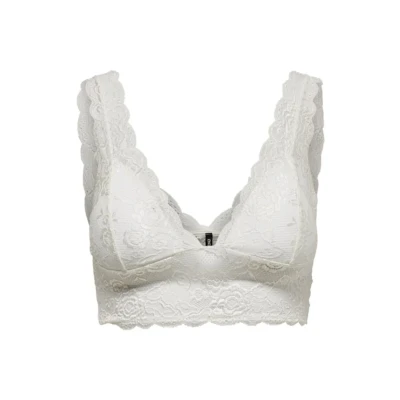 Afbeelding van ONLY Bustier offwhite, Dames, Maat: Medium, Off white