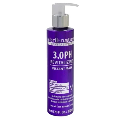 Afbeelding van abril et nature 3.0 PH Revitalizing Professional Masker Beschermt en behoudt de kleur Langdurig Zonder sulfaten parabenen Haarbehandeling Verhoogde glans 200ml