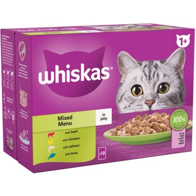Afbeelding van Whiskas Pouch 1+ Mixed 12x 85g