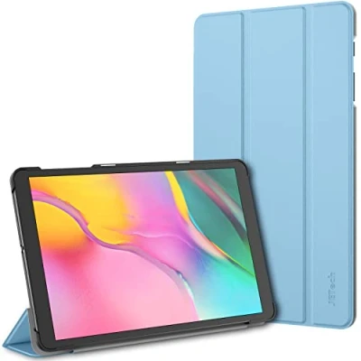 Afbeelding van JETech beschermhoes compatibel met Samsung Galaxy Tab A 10,1 2019 (SM T510 / T515), standfunctie, blauw