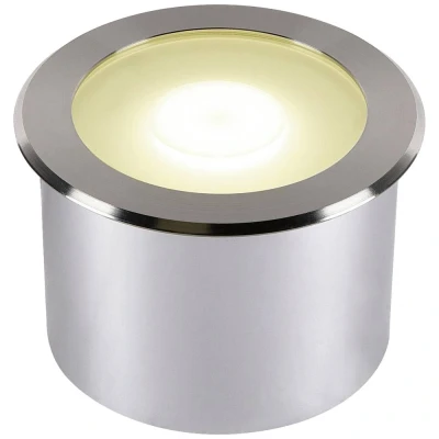 Afbeelding van SLV DASAR FLAT 120 1006107 LED vloerinbouwlamp vast ingebouwd 7 W RVS