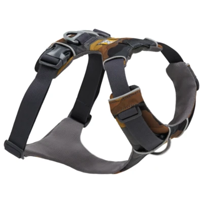 Afbeelding van Ruffwear Front Range Harnass Bruin&amp;Camouflage Hondentuig Xxs