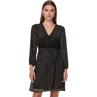 Afbeelding van ONLY Onlcera 3/4 Short WVN Blousejurk, Dames, Maat: Medium, Black