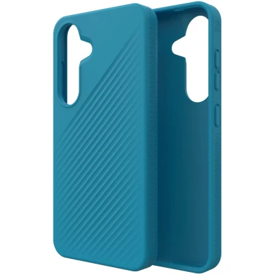 Afbeelding van ZAGG Luxe Hoesje Geschikt voor Samsung Galaxy S25 Grafeen Back Cover 3M Valbescherming Blauw