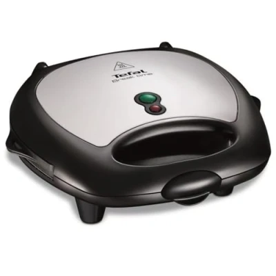 Image de Tefal Break Time SW614831 Grille sandwich / gaufrier grill 700 Watt noir/gris