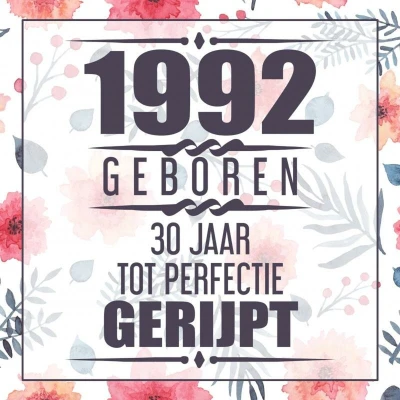 Afbeelding van 1994 Geboren 30 Jaar Tot Perfectie Gerijpt