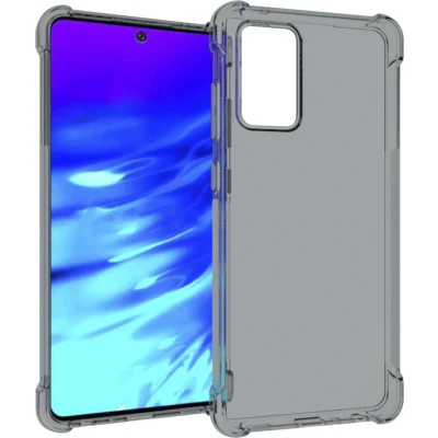 Afbeelding van iMoshion Hoesje Geschikt voor Samsung Galaxy A72 Siliconen Shockproof Case Grijs