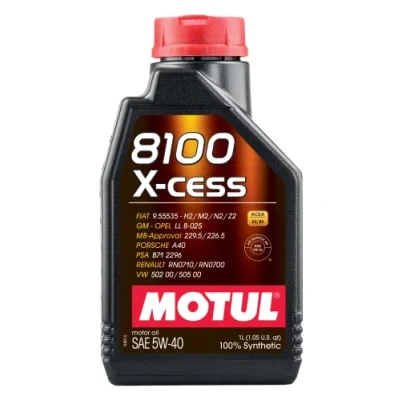 Afbeelding van Motul 8100 X cess 5W 40 1L Motorolie 109229 VOLKSWAGEN: Golf 7, Passat B7 Box Body / Estate, SEAT: Leon Hatchback, VOLVO: S80 I