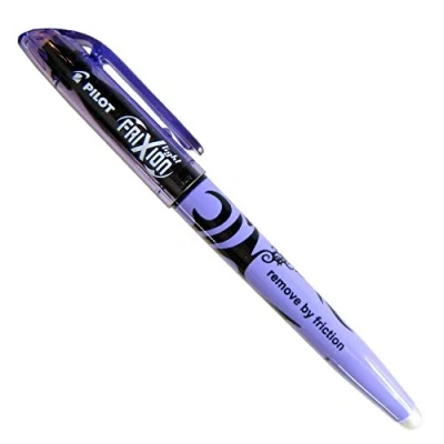 Afbeelding van Pilot Frixion Paarse Markeerstift Uitwisbare Highlighter Schrijfbreedte 1 4 mm