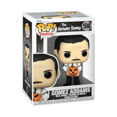Image de Funko Pop! TV: AFC Gomez Addams Family Classic TV Figurine en Vinyle à Collectionner Idée de Cadeau Produits Officiels Jouets pour les Enfants et Adultes Horror Fans