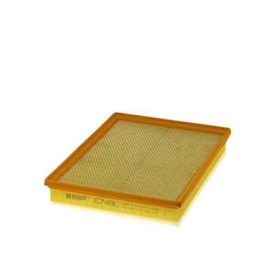 Afbeelding van HENGST Filter E749L Luchtfilter 58 263 358 insert RENAULT: MASTER 2 Kasten, Bus, Pritsche/Fahrgestell, OPEL: Movano A Van