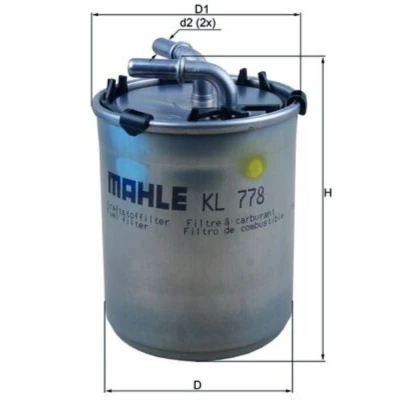 Image de Filtre à carburant knecht kl778