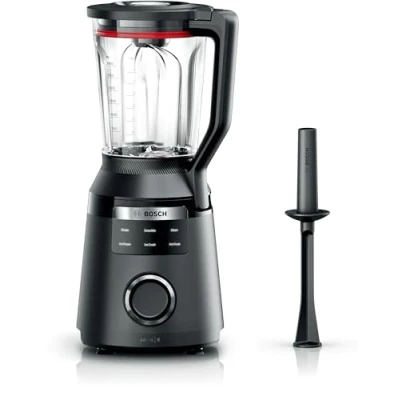 Afbeelding van Bosch MMB6652B VitaPower Serie 6 Blender Zwart 1800W 2 liter beker automatische programma’s