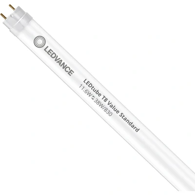 Afbeelding van Ledvance LED Buis T8 Value (EM/Mains) Standard Output 11.6W 1260lm 830 Warm Wit 105cm Vervangt 38W
