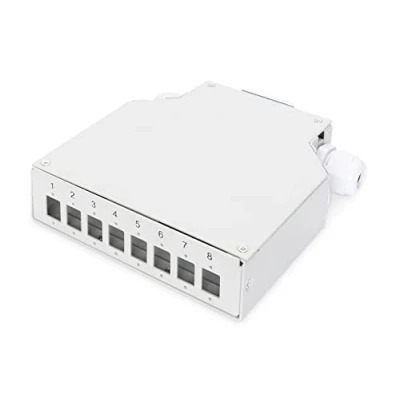 Afbeelding van Digitus DN 96891 DIN railadapter 8 poorten Zonder connectoren