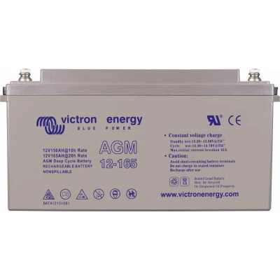 Afbeelding van Victron Energy Loodaccu 12 V 165 Ah Loodgel (b x h d) 485 227 176 mm M8 schroefaansluiting Onderhoudsvrij