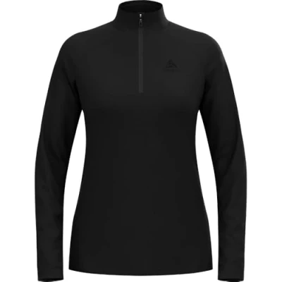 Afbeelding van Odlo Fleecepullover dames Essential Light I Midlaag met ritssluiting Langarm Wandershirt tussenlaag voor buiten