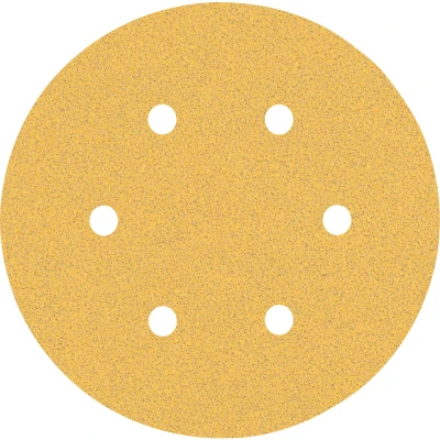 Image de BOSCH 2608900815 Feuille abrasive Expert C470 Best for Wood and Paint, diamètre 150 mm, grain 80, 6 trous (5 pcs)