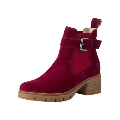 Afbeelding van Tamaris Dames 1 25447 43 Chelsea dameslaarzen, Rood