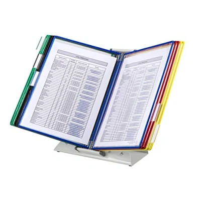 Image de Tarifold Pupitre Bureau 10 Poches A Pivots