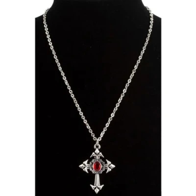 Afbeelding van WIDMANN Gothic vampier ketting voor volwassenen Accessoires &gt; Sieraden