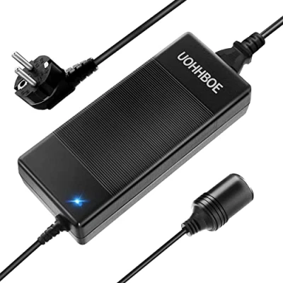 Afbeelding van UOHHBOE 10 A, 120 W, AC naar DC, converter adapter, 220 V, 12 elektrische transformator, sigarettenaansteker, auto, 100 240 oplader voor bandenpomp, stofzuiger, koelkast
