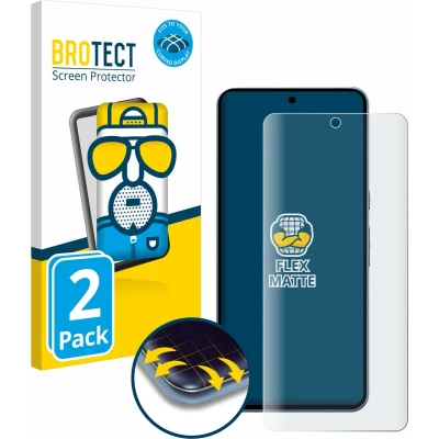 Afbeelding van BROTECT Screenprotector voor Google Pixel 8 Pro Folie Beschermfolie matte volledig dekking (2 Stuks)