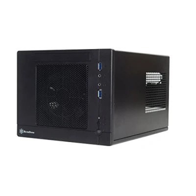 Afbeelding van SilverStone SST SG05BB Lite Sugo PC behuizing, compact, mini ITX, zwart