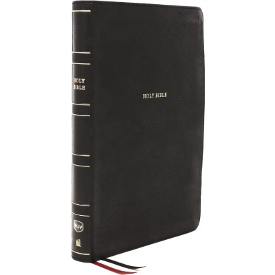 Afbeelding van NKJV, Thinline Reference Bible, Leathersoft, Black, Red Letter, Comfort Print