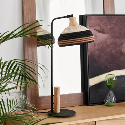 Afbeelding van Forestier Grass tafellamp, bruin