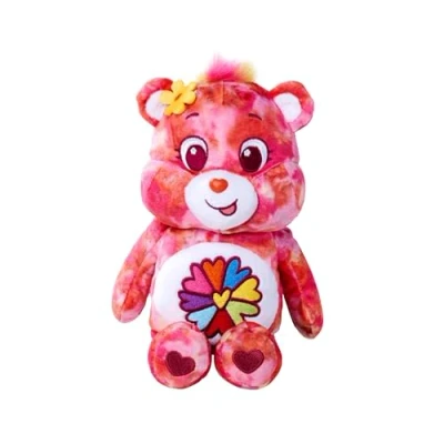 Image de Simba Ourson porte bonheur Flower Power Doudou 23 cm Peluche douce pour enfants et adultes Cadeau mignon Objet de collection original filles garçons