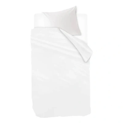 Afbeelding van Snoozing Sade Dekbedovertrek Eenpersoons 140x200/220 cm Wit