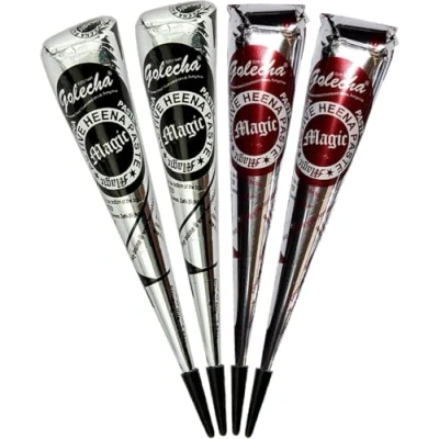 Afbeelding van HANUMAN STORE Golecha Deezee 4x25g, Marron &amp; Black, No PPD, Ammony