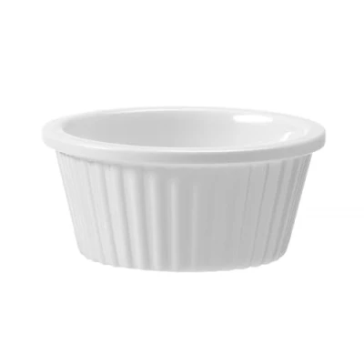 Afbeelding van Hendi Ramekin Hygiënisch en Stootvast 35 ml Geribbeld Vaatwasserbestendig