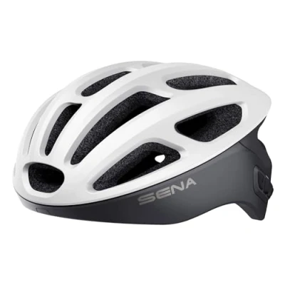 Afbeelding van Sena R1 slimme fietshelm (mat wit, M)