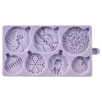 Afbeelding van Karen Davies Mold Kerstballen