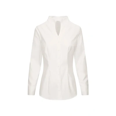 Afbeelding van Seidensticker Overhemdblouse, Dames, Maat: 40, Weiß