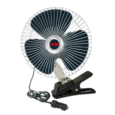 Afbeelding van Autoventilator 12V met handige klembevestiging 12 volt ventilator