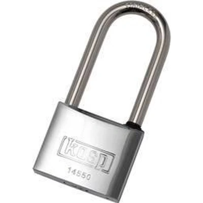 Afbeelding van Kasp K14550L63D Hangslot 50 mm Verschillend sluitend RVS Sleutelslot