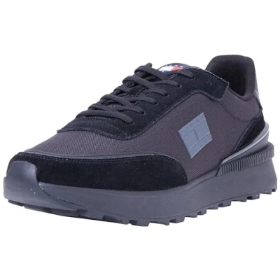 Afbeelding van Tommy Hilfiger TJM Technical ESS Em0em01265 Hardloopschoenen voor heren, zwart.