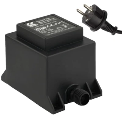 Afbeelding van KERRY ELECTRONICS transformator, 12 V, 60 VA/W, wisselstroom AC/AC, voor buiten, IP44, o.a. ledverlichting en