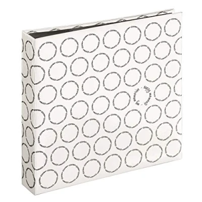 Afbeelding van Hama Album XL &quot;Ivy, 30x30 cm, 80 zwarte pagina&#039;s, wit