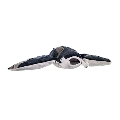 Afbeelding van Wild Republic Knuffel Mantarog Junior 38 Cm Pluche Blauw/wit