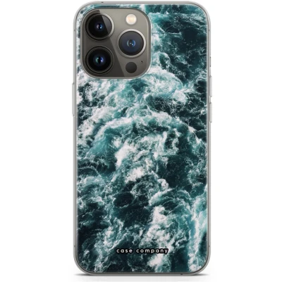 Afbeelding van Case Company® hoesje geschikt voor iPhone 13 Pro Zee golf Soft Cover Telefoonhoesje Bescherming aan alle Kanten en Schermrand