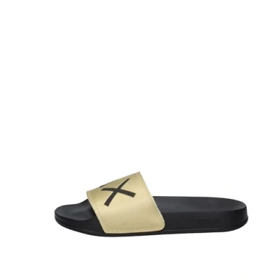 Afbeelding van SUN68 Slippers LOGO Heren Sandalen Muiltjes Badsandalen Zwart X35102 1143 Maat EU 45