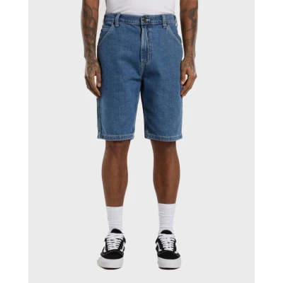 Afbeelding van Dickies Garyville Jeansshort, Heren, Maat: 32, Classic blue