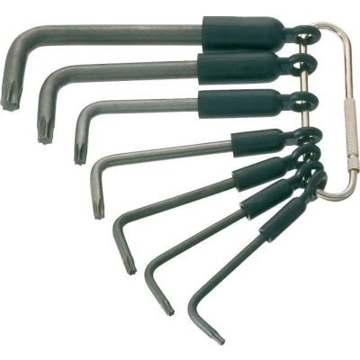 Afbeelding van HAZET 2115 T/7R Haakse schroevendraaierset Chroom vanadium staal TORX 7