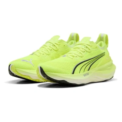 Afbeelding van ForeverRun NITROâ¢ 2 hardloopschoenen voor Heren, Zwart/Geel, Maat 41 PUMA