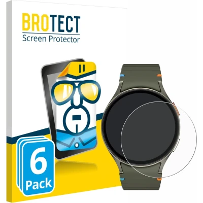 Afbeelding van BROTECT Screenprotector voor Samsung Galaxy Watch 7 (44 mm) Folie Beschermfolie transparant (6 Stuks)